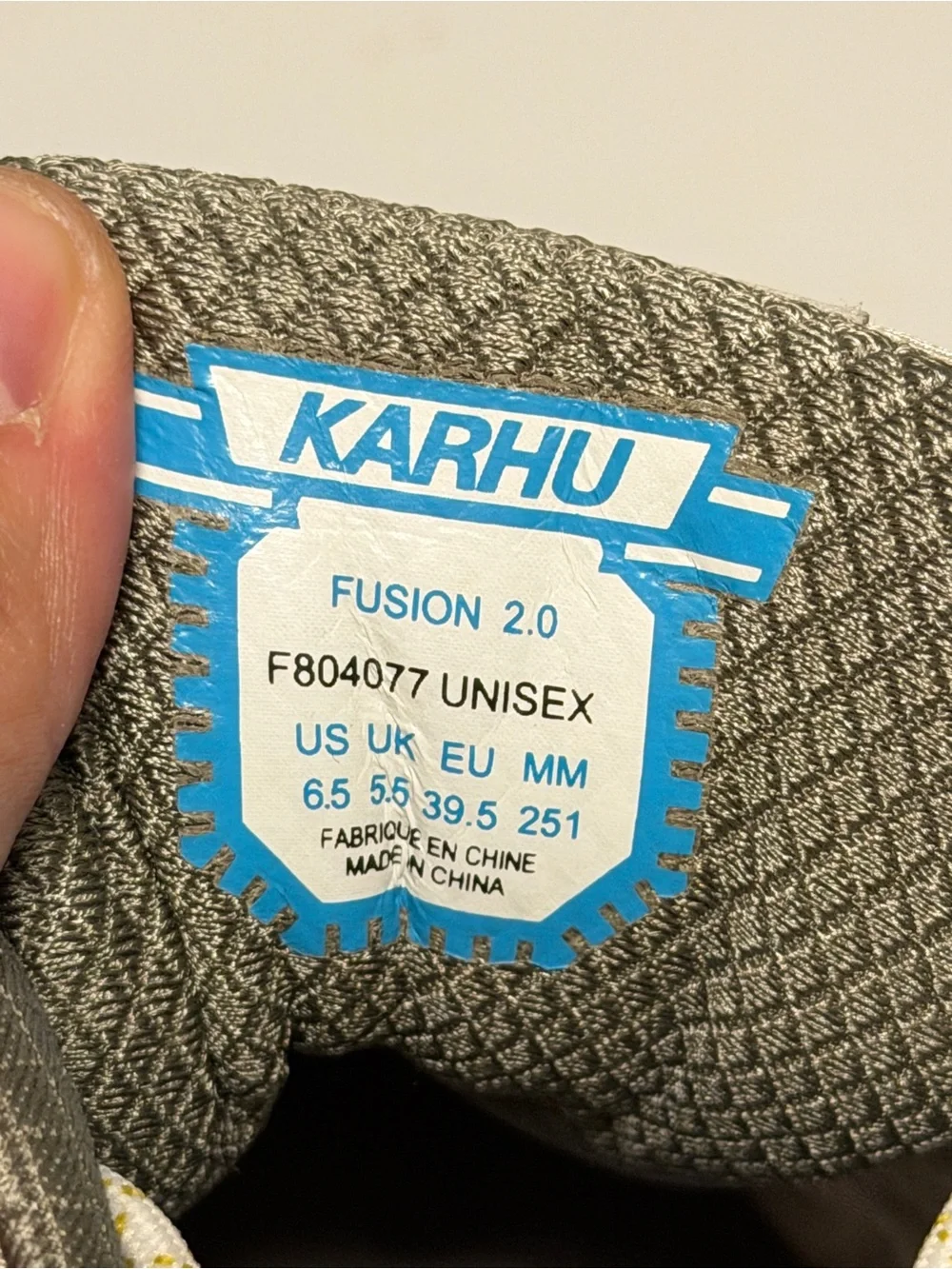 Karhu Fusion 2.0 Lantana Gargoyle F804077 Sneakers Women’s EU 39.5 UK 5.5 US 8